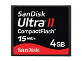 SanDisk Ultra II CF卡(4GB)