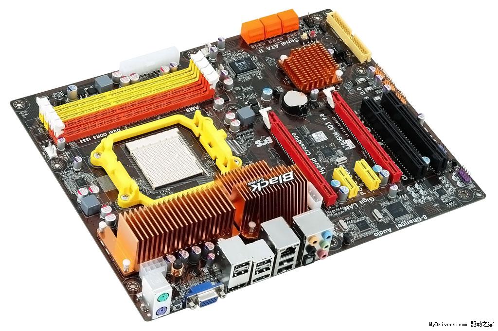 【高清图】 不偷懒 精英宣布全球首款原生am3主板图1