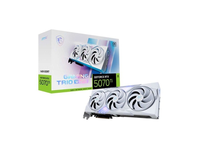 msi΢RTX 5070 Ti GeForce RTX 5070 Ti 16G GAMING TRIO OC WHITE
