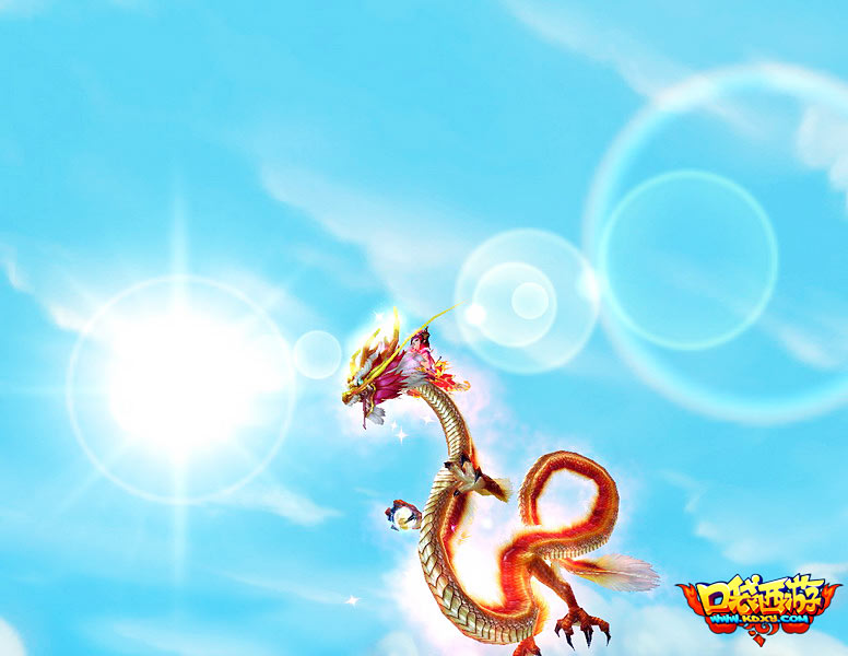 【高清图】 《口袋西游》天空之城盟主坐骑"裂空龙"截图放出图3