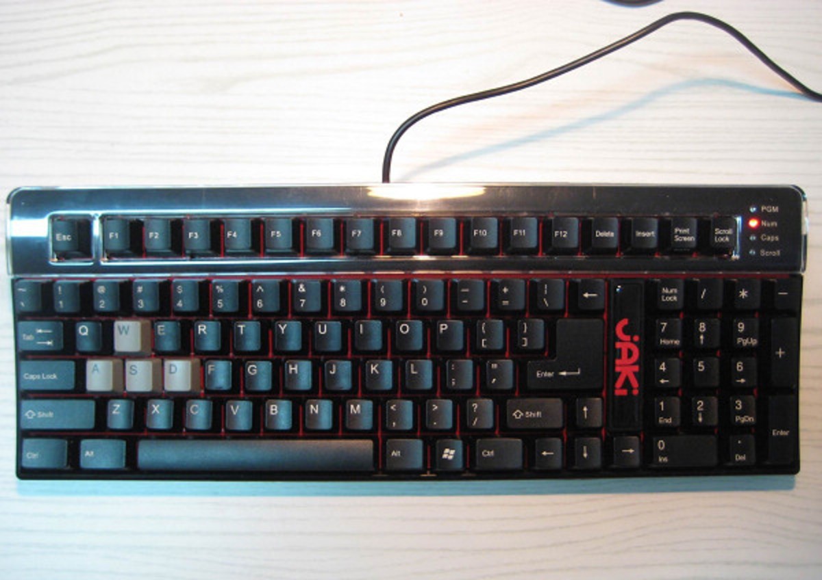 【高清图】[论坛]品质佳 jaki机械键盘简单测试