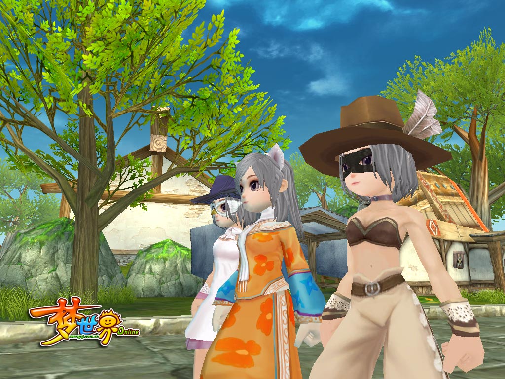 【高清图】 性感抹胸小马裤 《梦世界》超强时装系统图1