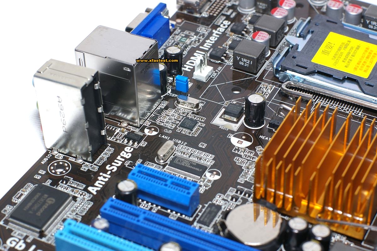 【高清图】 intel入门首选 华硕低端王p41多图曝光图9