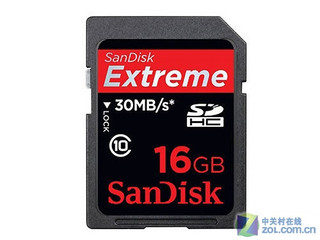 闪迪Extreme SDHC卡 Class10(16GB)
