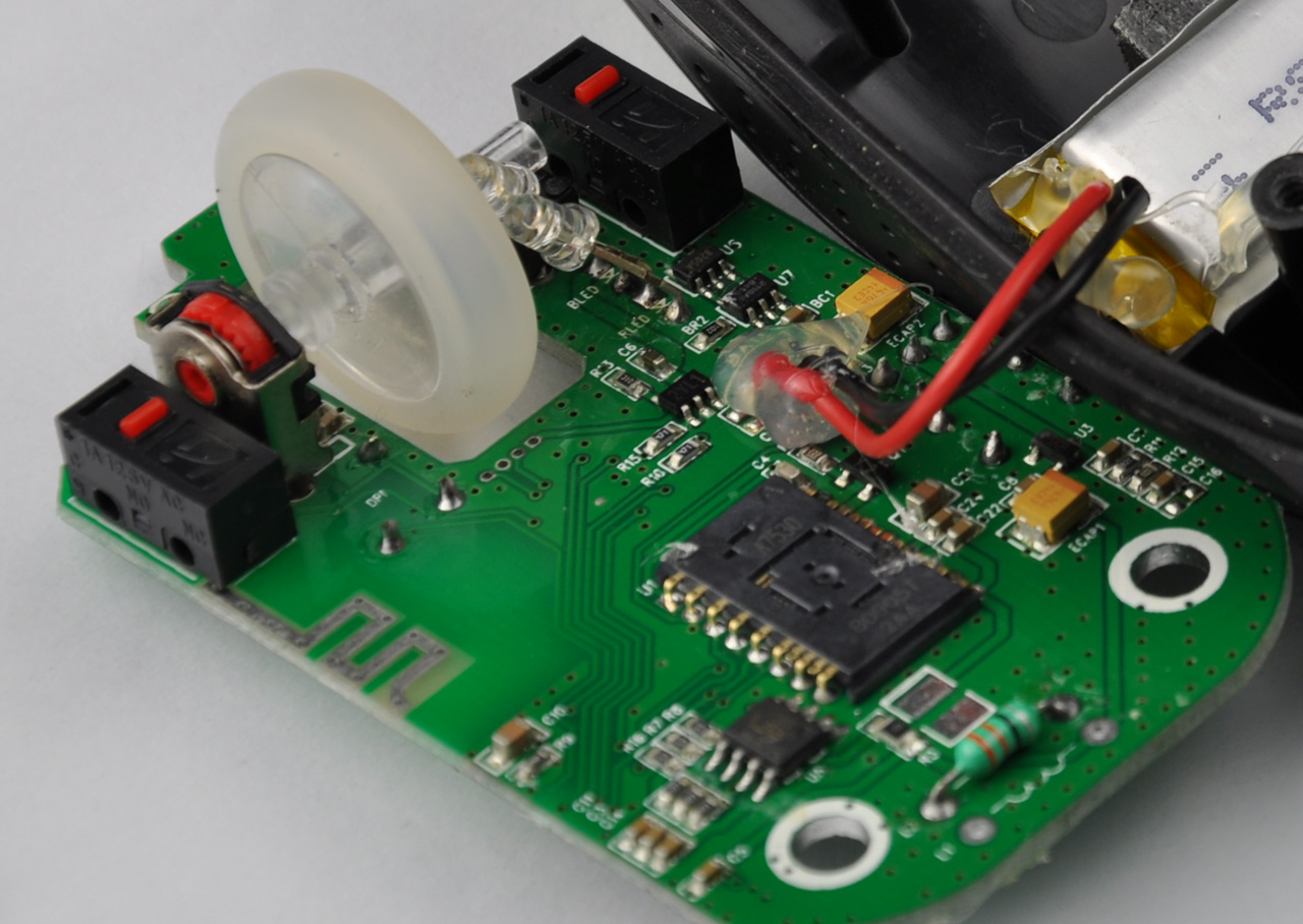 【高清图】钽电容顶级用料 艾尚激光蓝牙鼠曝光图片 图5 -zol中关村