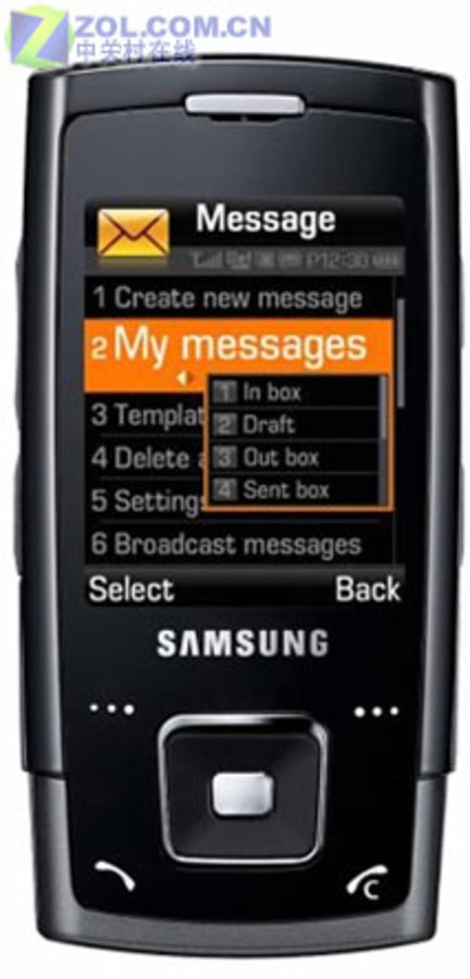 200万qvga蓝牙 全能三星e900本月上市 (3/4)