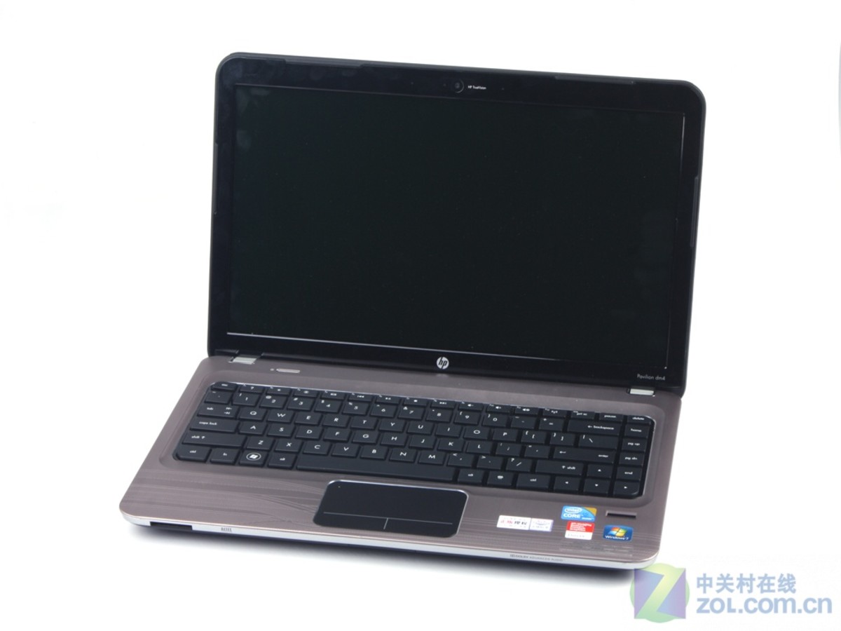 【高清图】 激光蚀刻金属壳 惠普dm4双显卡本评测图16