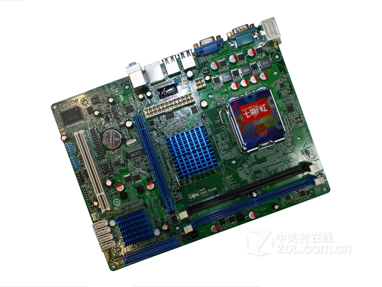 主板 七彩虹主板 七彩虹c.g41 twin v21 图片 精品图赏