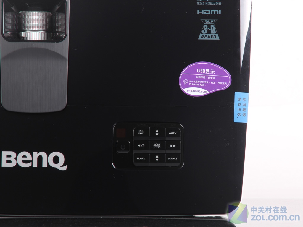 【高清图】 3d usb演示 明基商务投影ms614首测图17