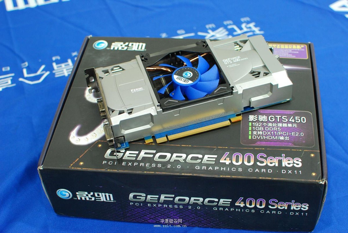 【高清图】 独家0.4ns显存 影驰gts450骨灰黑将到图1