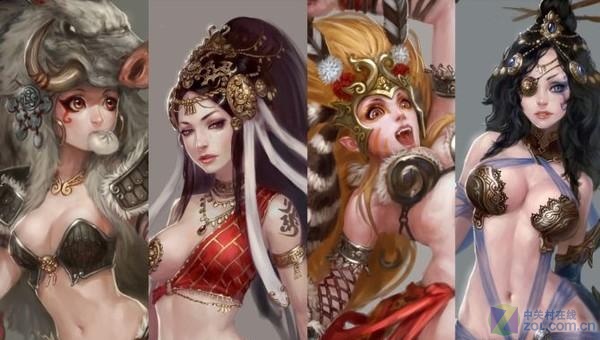 娘化之笔果然给力 女版西游记全集流出-游戏频道-zol中关村在线
