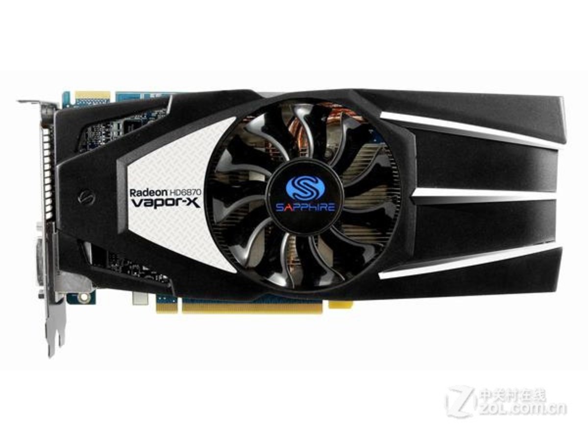 蓝宝石hd6870 1g vapor-x