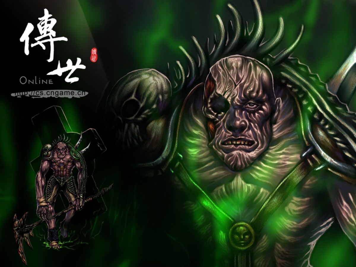 国产网游《传世 online》再添劲爆壁纸