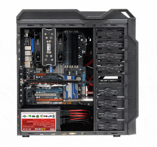 雷暴3000旗舰版机箱理线实战