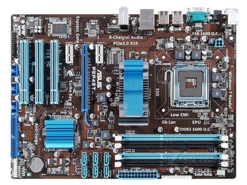 华硕p5p43t【报价_图片_参数_评测】_上海百脑汇组装电脑实体店-zol