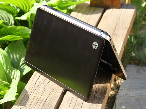 惠普dv6黑色 侧面图