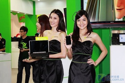 ��Ʒ��Ů������ NVIDIA����չչ̨���� 