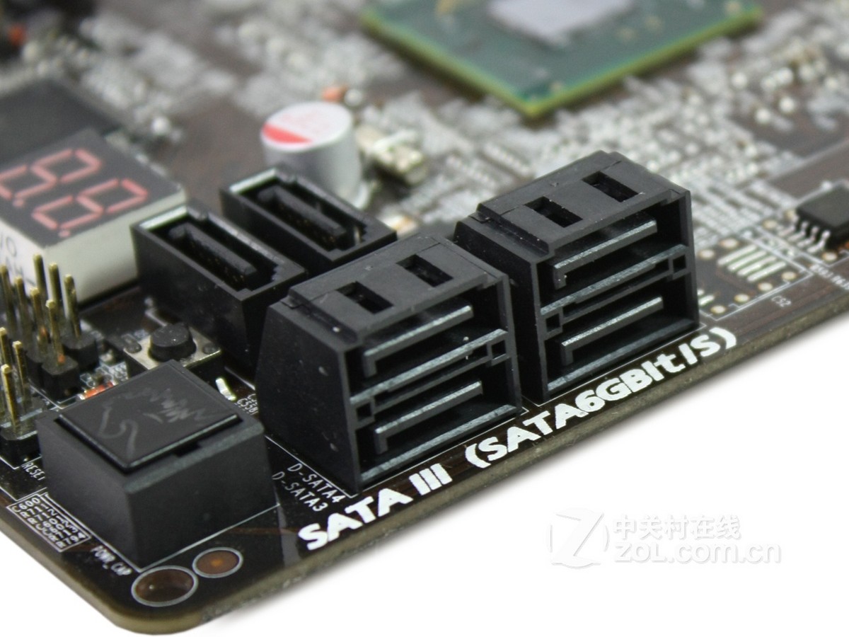 【高清图】 捷波(jetway)悍马hi09-z(z68)sata接口 图7