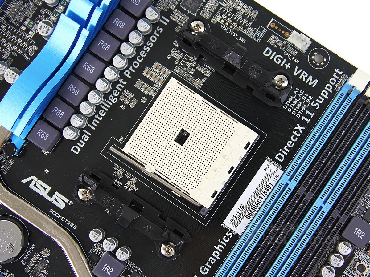 主板 华硕主板 华硕f1a75-v pro 图片 局部细节图7 / 32隐藏