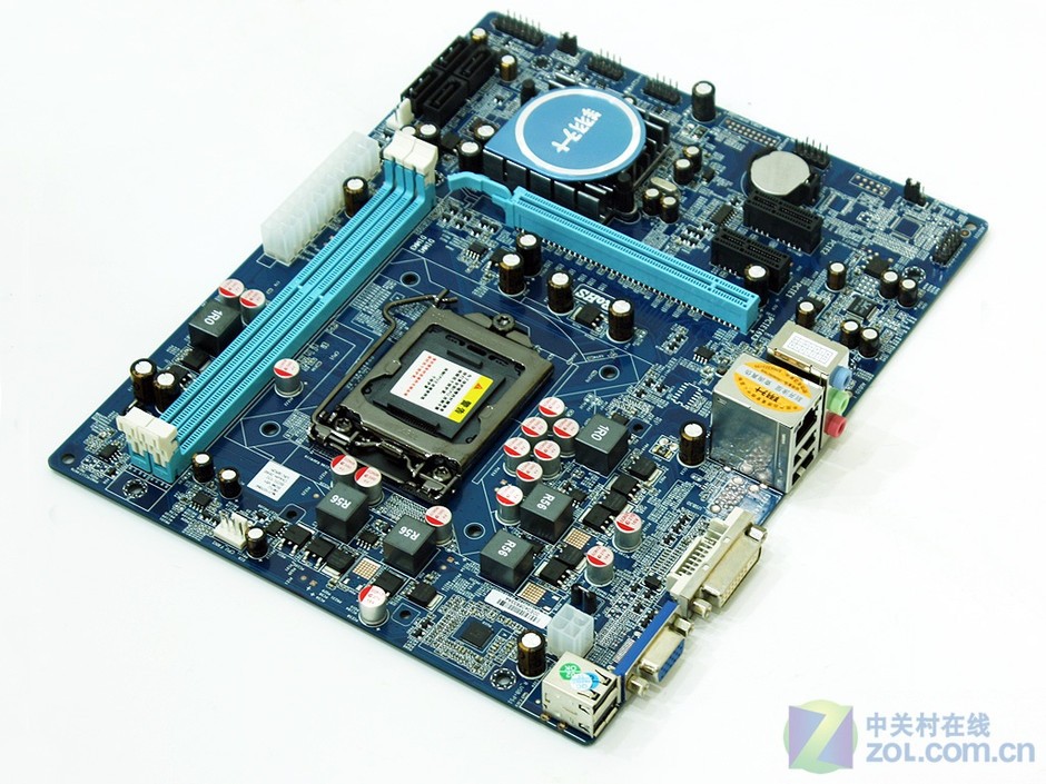 【图】敢向apu叫板 翔升朴实h61小板多图曝光 第3页-zol主板