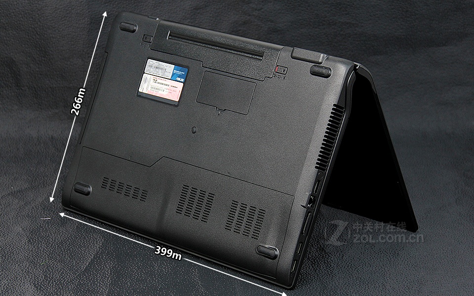 【高清图】 华硕(asus)n53si241sv-sl银灰色 图395