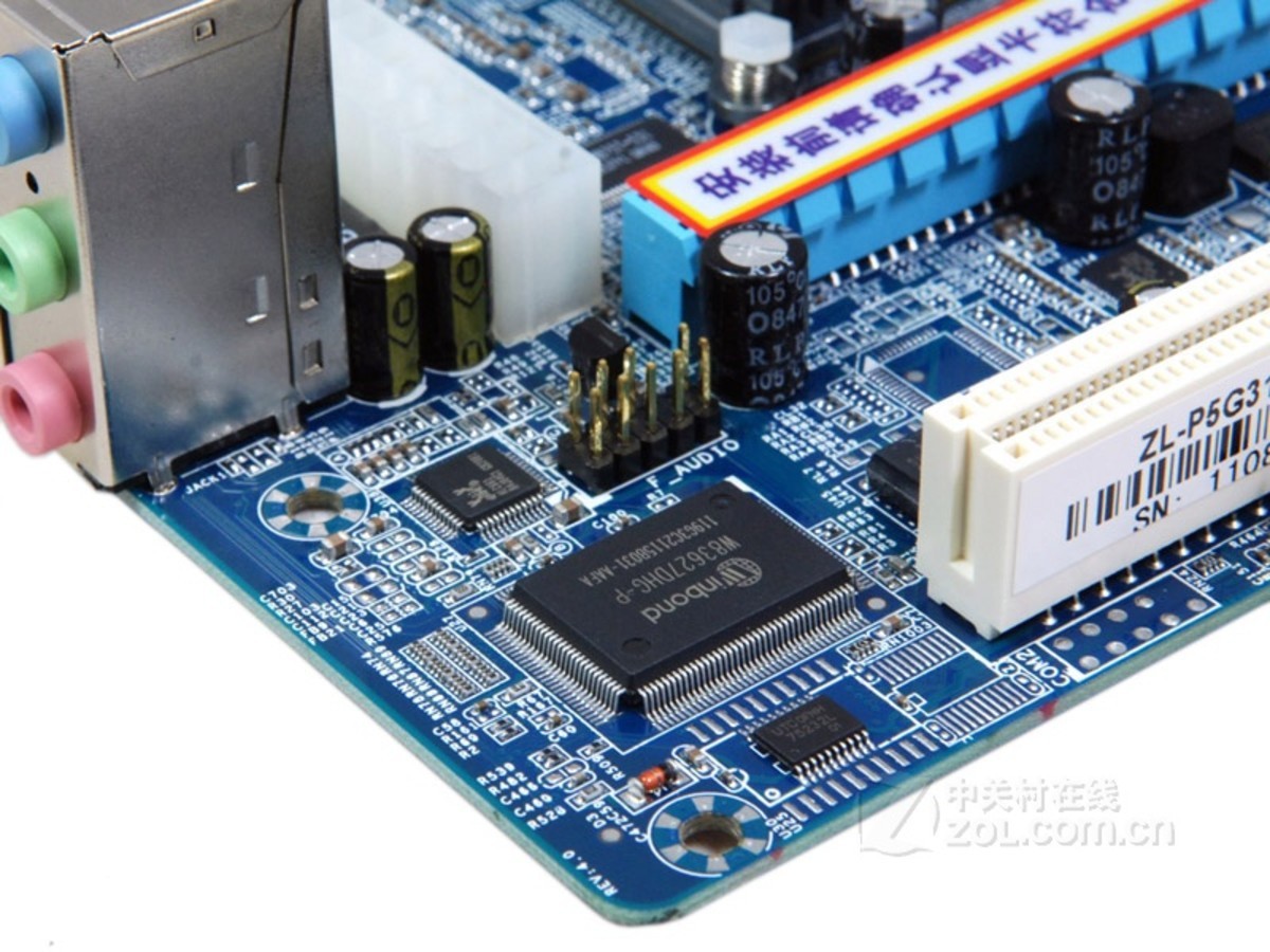 主板 杰灵主板 杰灵zl-p5g31a-l11 图片 局部细节图 1 / 3隐藏