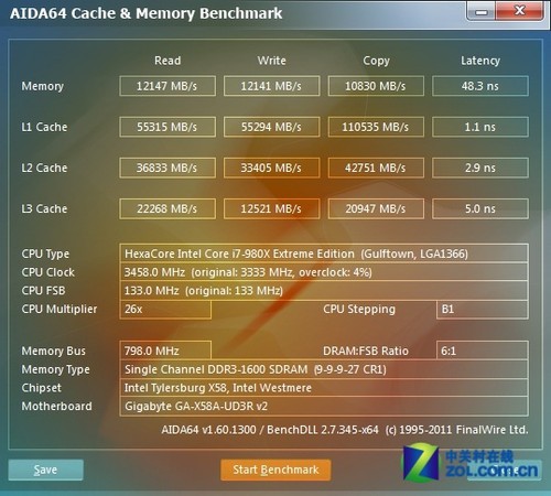 ��հ����4GB DDR3-1333 
