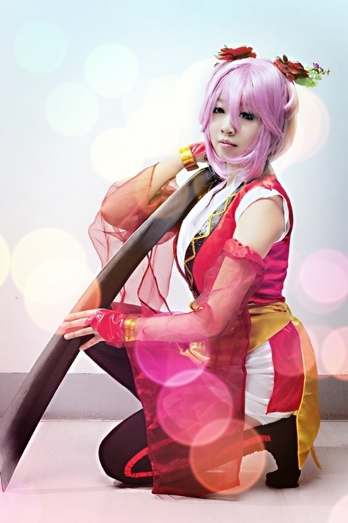 坑爹啊 全女版《水浒传》人物cos图集