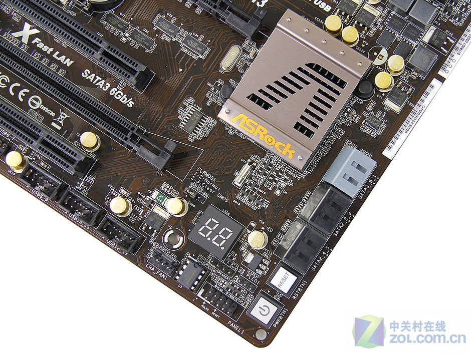 【图】高贵黄金配色 华擎高规格z68高清图赏 第11页-zol主板