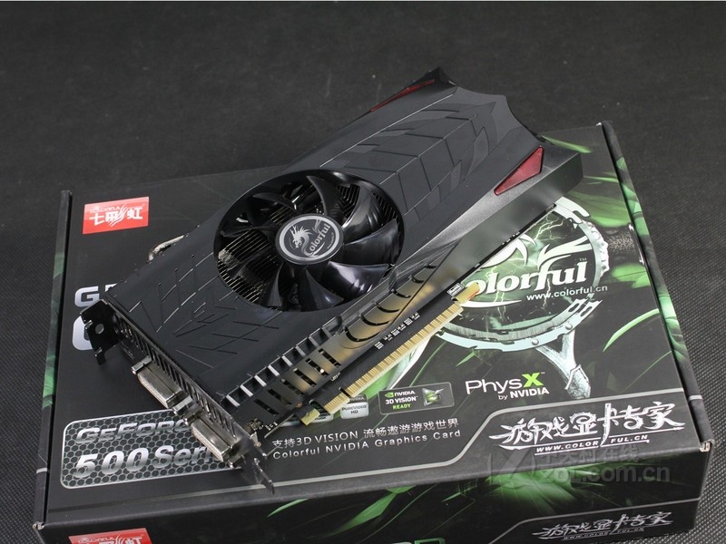 七彩虹(colorful)gtx550ti 雷暴鲨 d5 768m图片欣赏 第95张 -zol