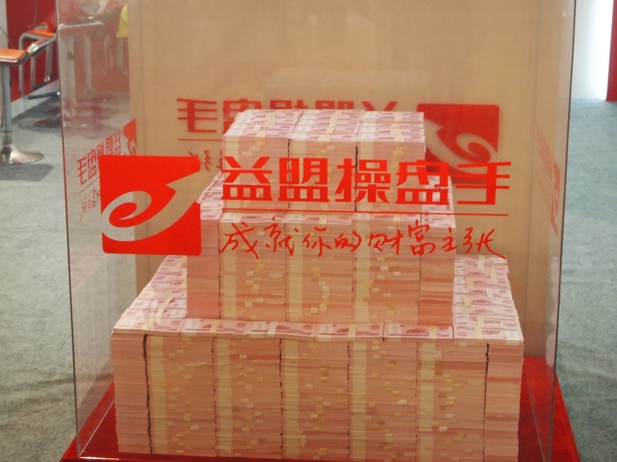【高清图】 3000万"钱立方"再现理财博览会 是炫富还是营销?图1