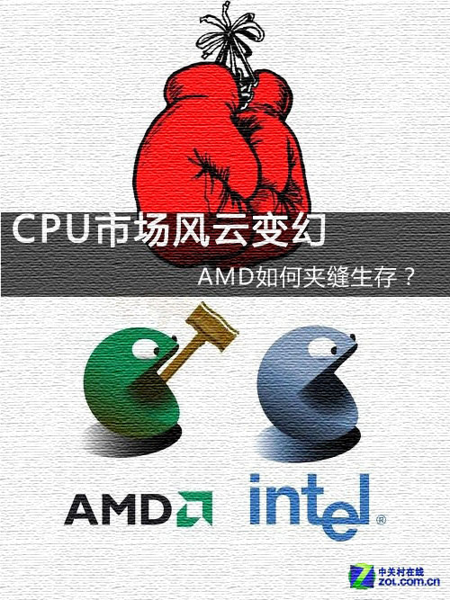 服务器CPU市场上“斗士”:AMD风雨十年