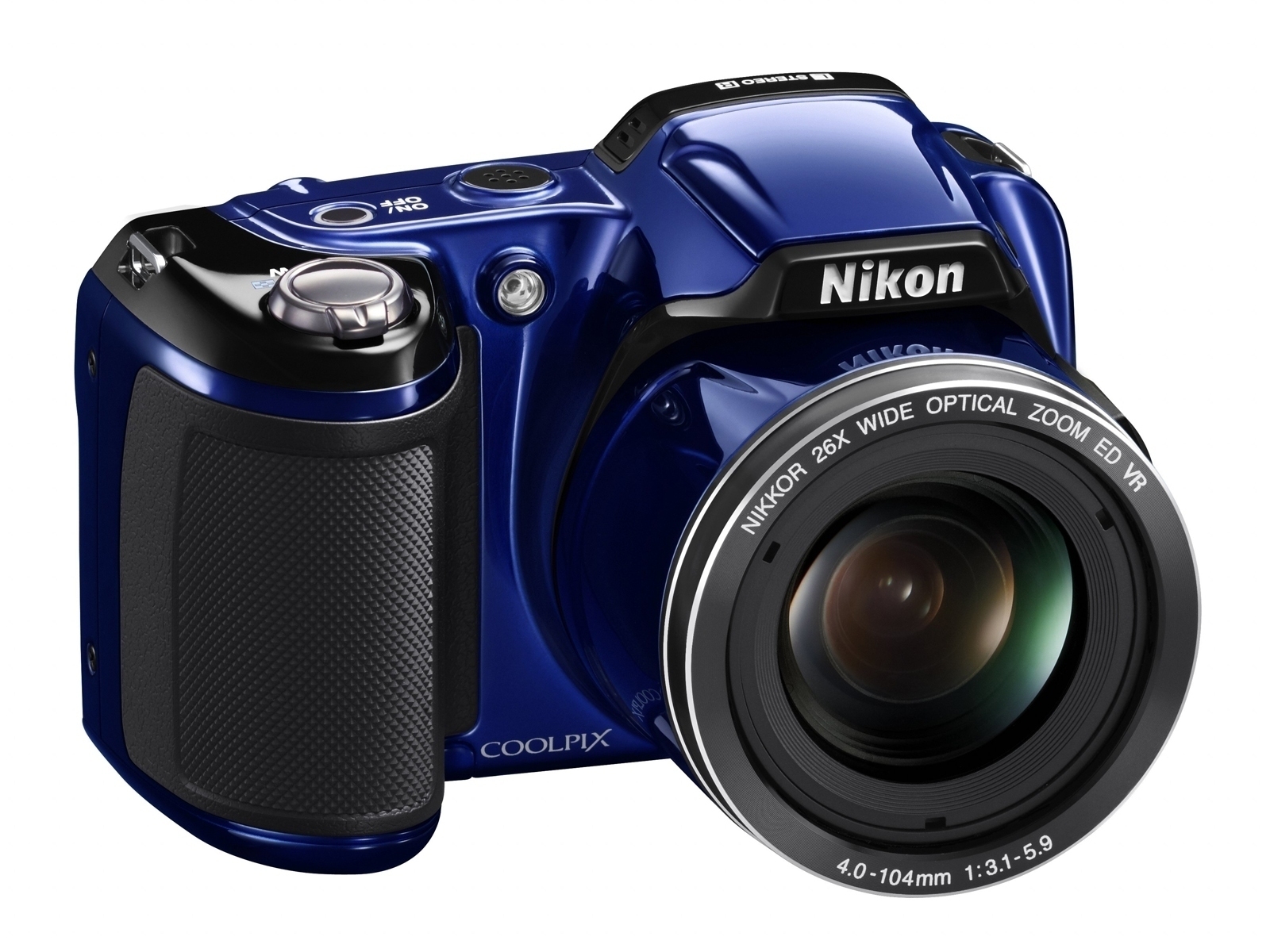 时尚炫彩机身 尼康coolpix l810外观图赏(1/9)