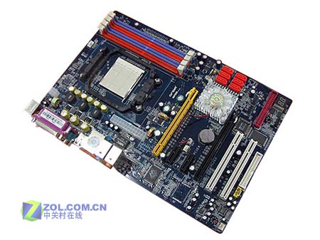 【高清图】 主攻低端 五款nforce550主板人气大比拼图4