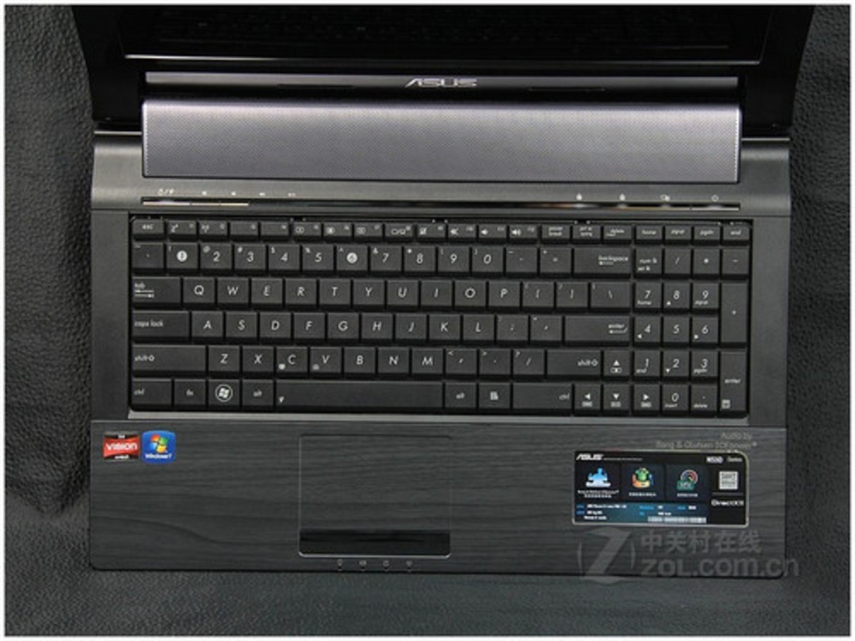 【高清图】 奢华造型 华硕笔记本n53sn配置强悍图2