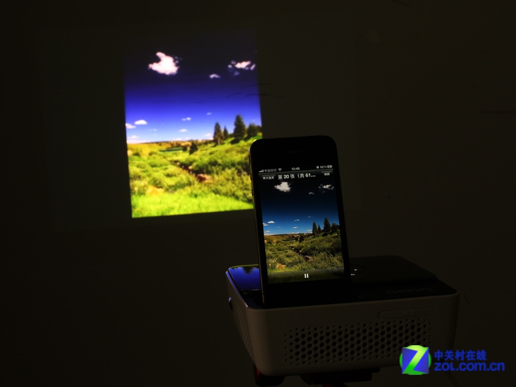 【高清图】iphone4情人 4款led时尚便携投影横评图78-zol中关村在线