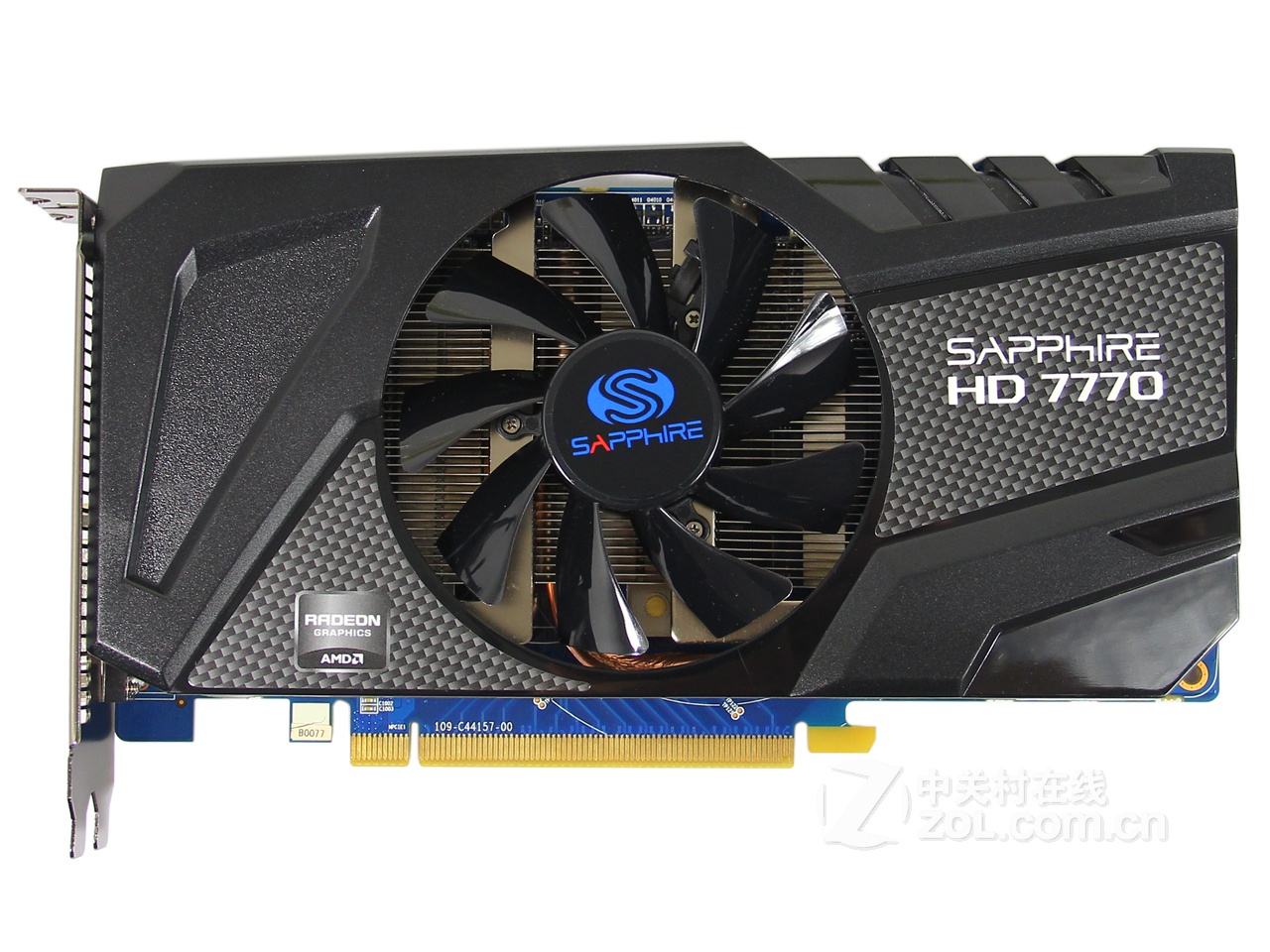 蓝宝石 hd7770 1g gddr5 白金版 oc