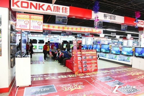 打折疯狂促销 编辑五一家电卖场探班