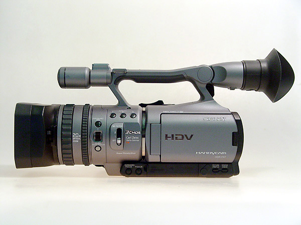 【高清图】 索尼(sony)fx7e整体外观图 图5