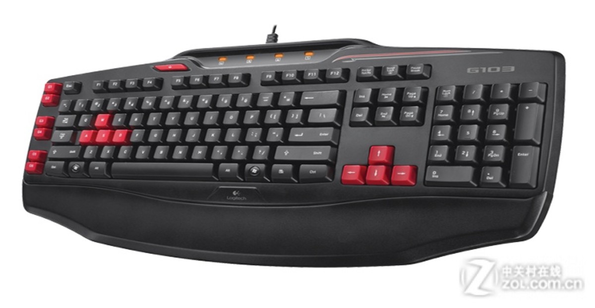 【高清图】 游戏新品夏日来袭 罗技推出g103键盘图2