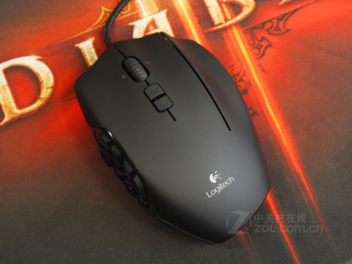 鼠标 罗技鼠标 罗技g600游戏鼠标 图片 效果图4 / 19隐藏