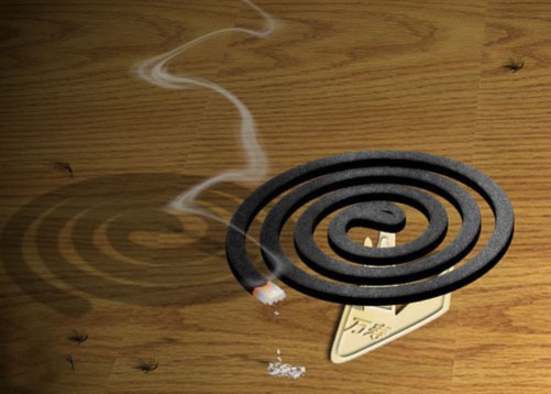 传统蚊香(图片来源于互联网)