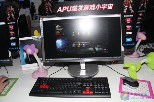 游族游戏展台外设装备总览
