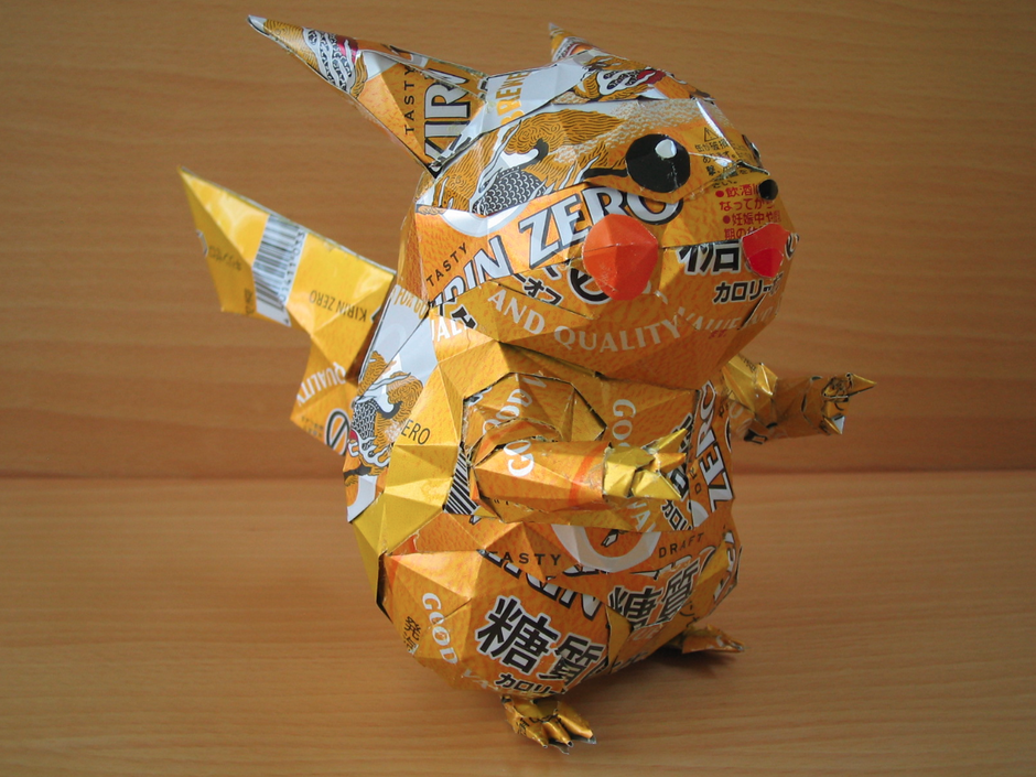 易拉罐变身各类模型 日本艺术家教你废物利用