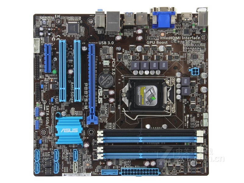 华硕p8b75-m【报价_图片_参数_评测】_鼎好装机总店(北京总店)-zol